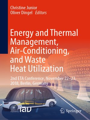 cover image of Energy and Thermal Management, Air-Conditioning, and Waste Heat Utilization
